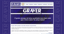 Desktop Screenshot of graver.com.br