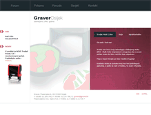 Tablet Screenshot of graver.hr
